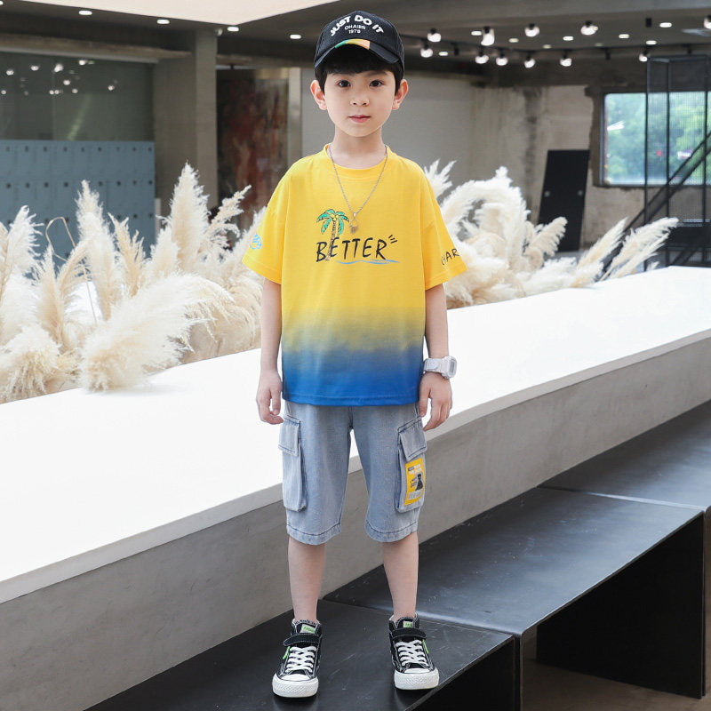 Boys Summer Suit - Boys" Summer Suit New CUHK Children"s Handsome - Boys Summer & Party Dresses - Baby's World (view 6)