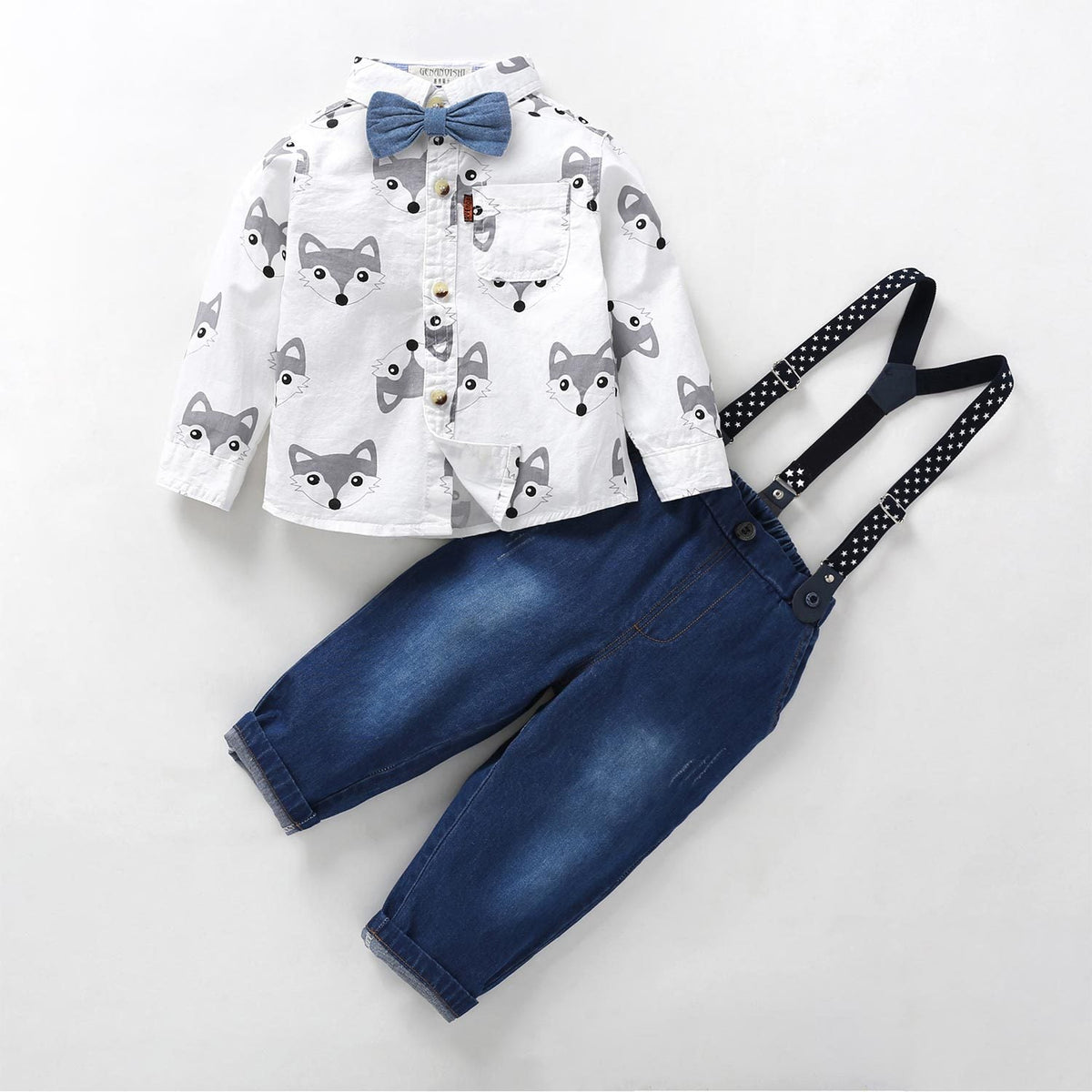 Three Piece Suit - Three-piece suit of gentleman dress suspenders - Boys Summer & Party Dresses - Baby's World (view 5)