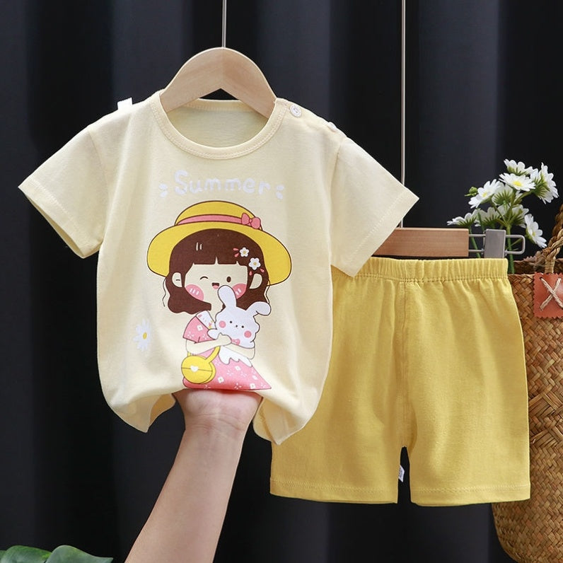 Fashion Cute Cotton Baby Clothes Shorts Suit - Boys Summer & Party Dresses - Baby's World (view 7)