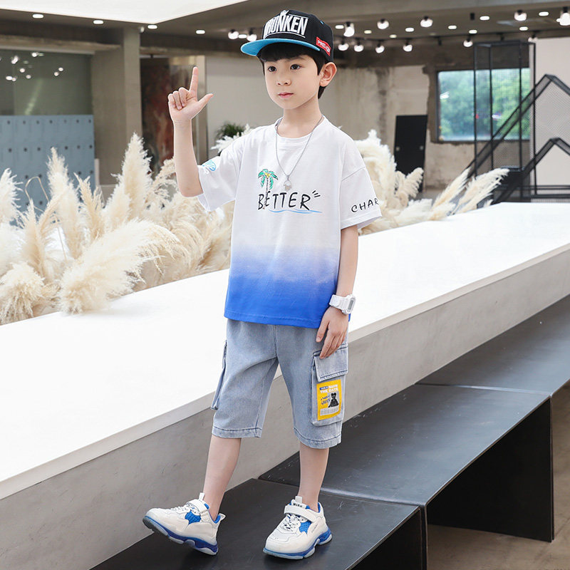 Boys Summer Suit - Boys" Summer Suit New CUHK Children"s Handsome - Boys Summer & Party Dresses - Baby's World (view 5)