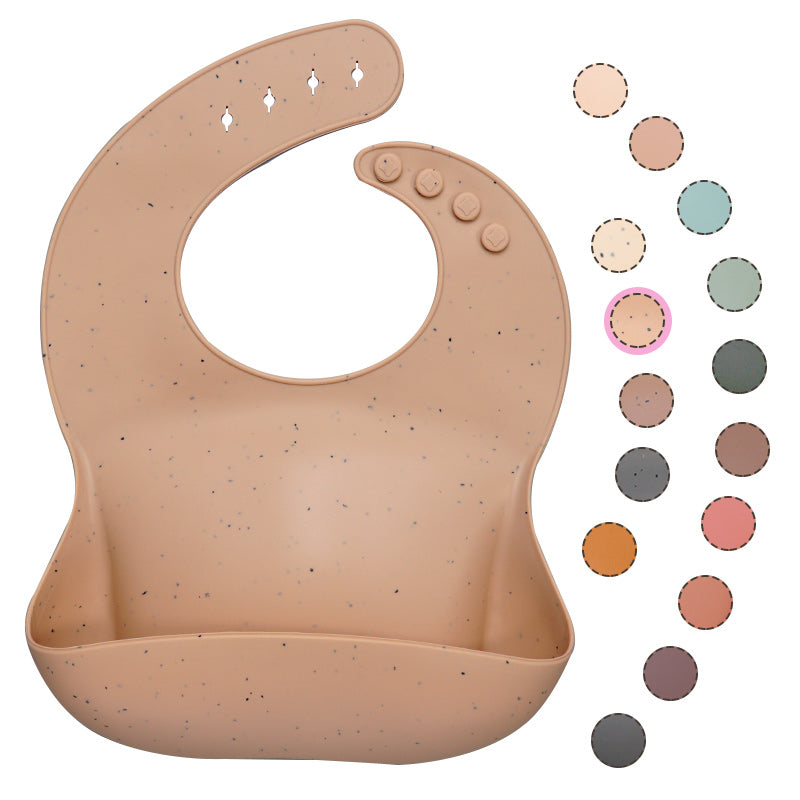 Waterproof Silicone Baby Bib with Food Catcher Bangladesh