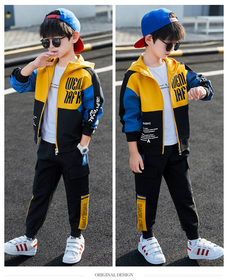 Boys Spring Clothing Sports Jacket Trousers Suit - Boys Clothing - Baby's World (view 6)