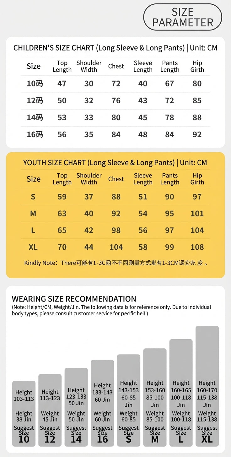Cartoon Cute Style Girls Pajama Set with Cloud Pattern, Cotton Homewear for Spring and Autumn, Long-Sleeve Top and Long Pants, Lightweight Kids Pajamas