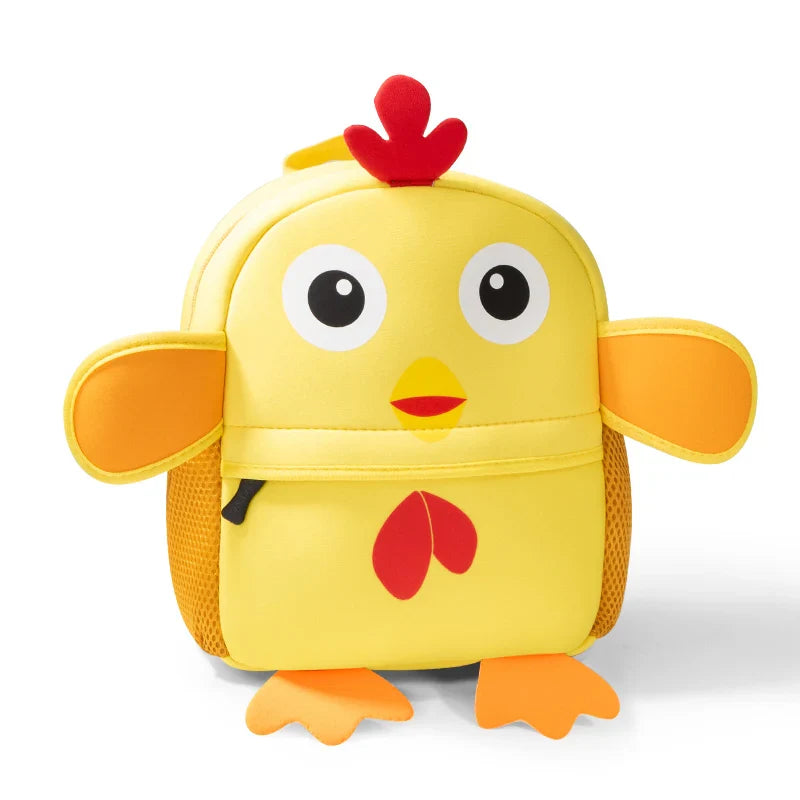 2023 Hot Children Backpacks 3D Giraffe Design Girl Boys School Bags Toddler Kids Neoprene Schoolbag Kindergarten Cartoon Pouch