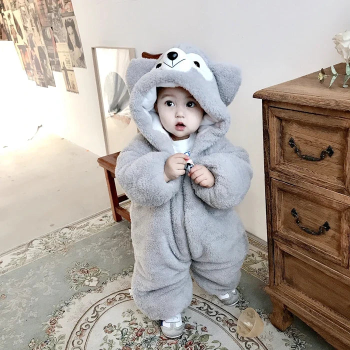New  Baby  Romper Infant  Jumpsuit   Clothes  Newborn  Girls Boys  Overalls Winter  Autumn 21-00