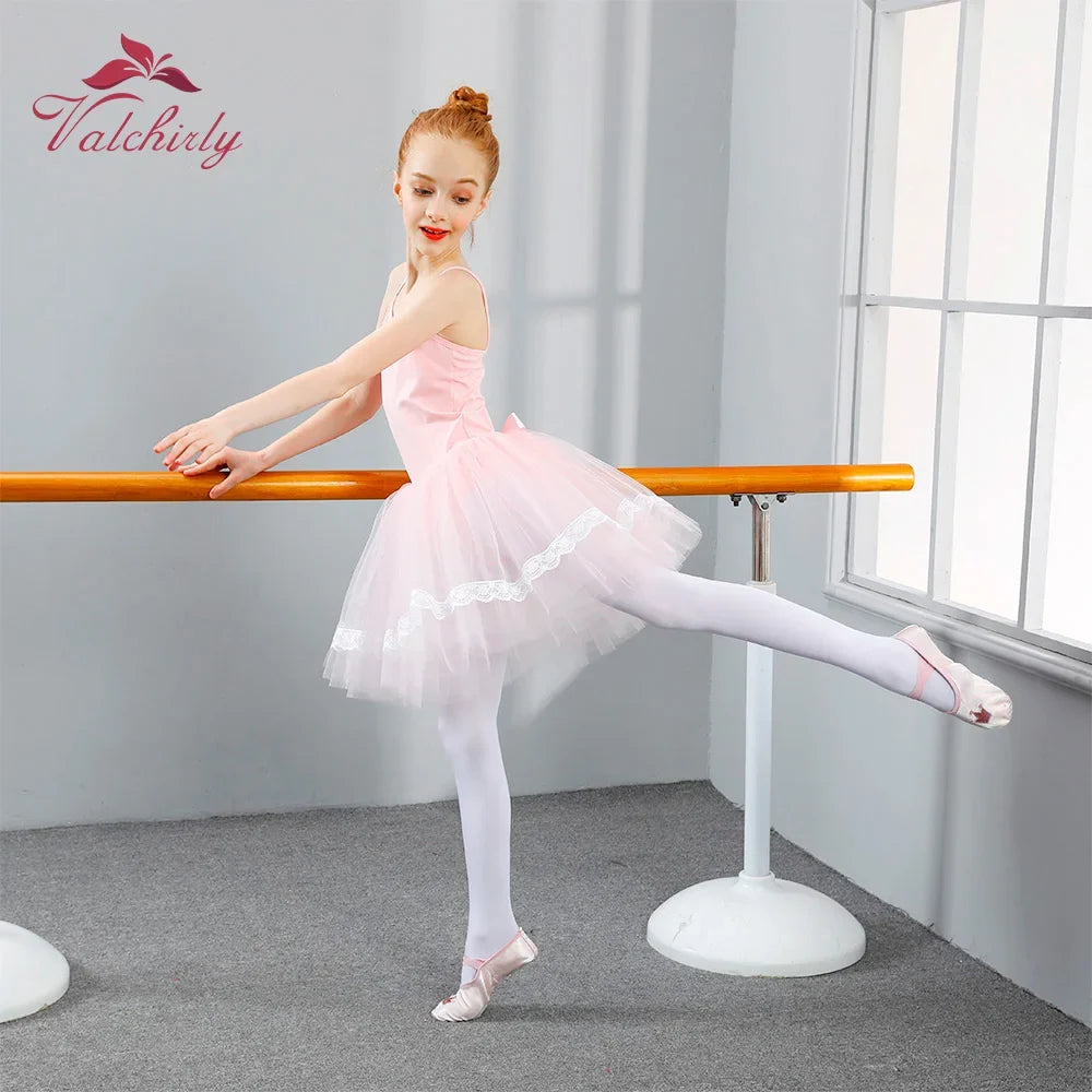 New Girls Ballet Tutu Dress Leotards Dance Clothing Kids Party Princess Dresses Kids Act Dancewear Costumes