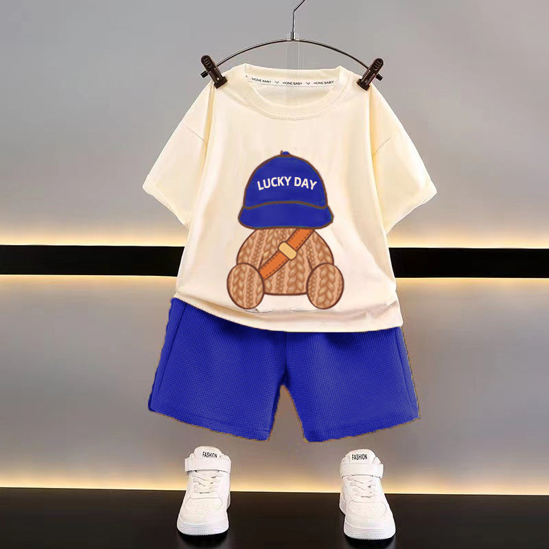 Baby Boy Sweatshirt Set Bangladesh | Comfortable Kids Clothing Set - T-shirt Set - Baby's World (view 2)