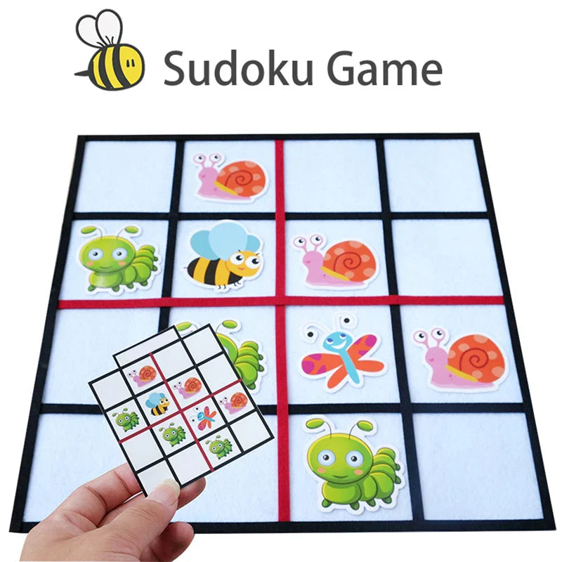 Montessori Didactic Material DIY Math Toy Color Shape Puzzle Matching Game Children Early Educational Learning Toy Teaching Aids