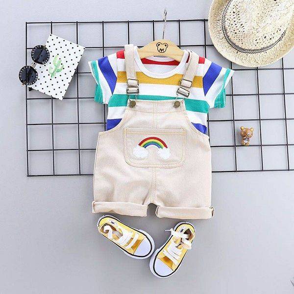 New Fashion Summer Boys Clothing Dress Sets - T-shirt Set - Baby's World