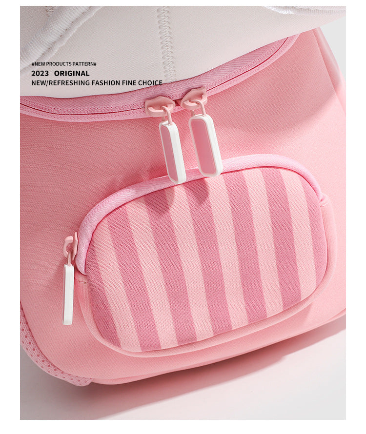 Children Cute Backpack Boys Girls Mushroom Style Schoolbag Kindergarten Preschool Baby Bag Kids Casual Soft Shoulders Pack