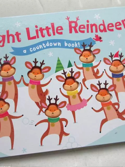 Early Childhood Educational Baby Counting Picture Book Toy: Learn to Count with Touch-and-Feel 10 Little Ladybugs, Thick Board Book