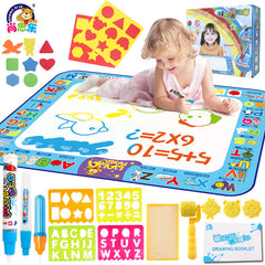 Amazon Cross-Border Children's Water Painting Canvas, Extra-Large Painting Mat, Magical Water Doodle Mat, Writing Toy, Children's Drawing Board