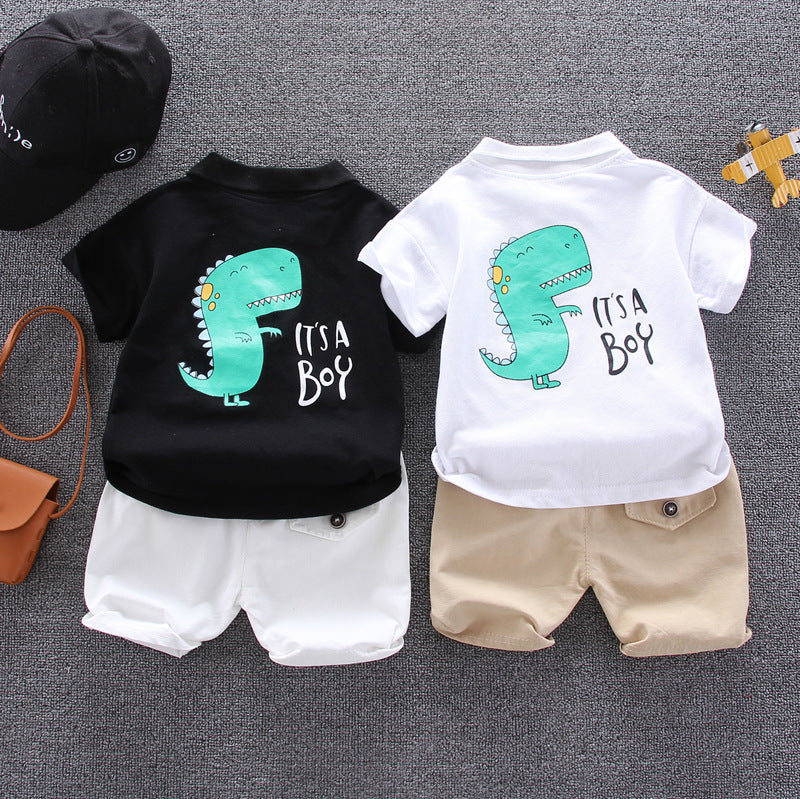 Baby Boys Summer Clothing Set – Cotton Casual Outfit - Boys Summer & Party Dresses - Baby's World (view 24)