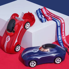 Children's Straw Water Cup, Primary School Student Anti-Fall Summer Sports Car Water Cup, Small Airplane Water Cup, Internet Celebrity Car Water Kettle