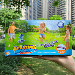 <Amazon New> Summer Outdoor Sprinkling Rope Skipping Toy 8 m Cross Border Garden Lawn Sprinkling Sports Toy