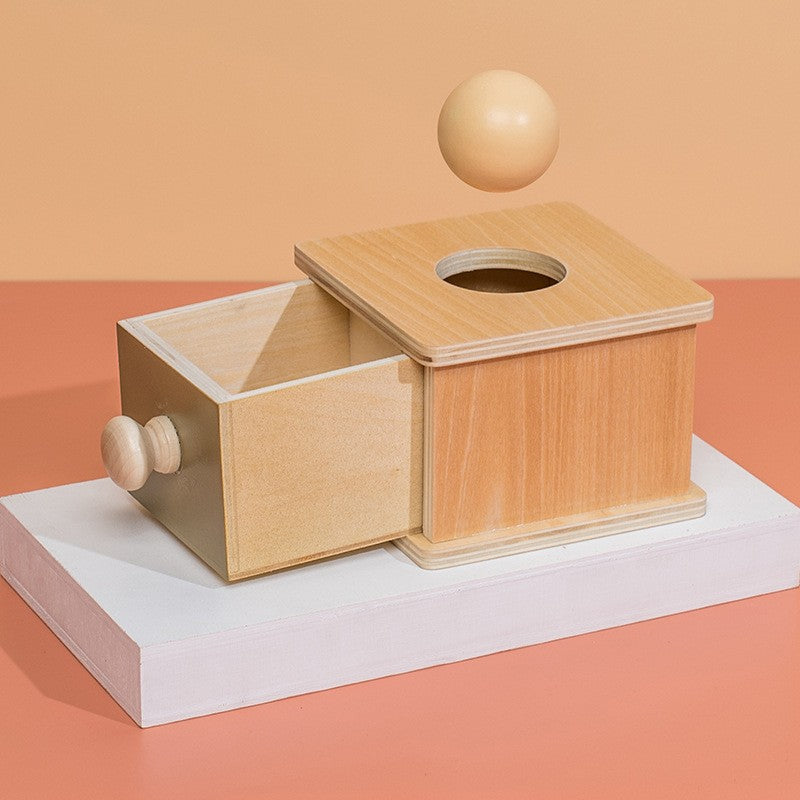 Montessori Early Education Teaching Aids, Kidsren's Educational Toys, Kindergarten Shape and Color Classification Matching Coin Box Gifts