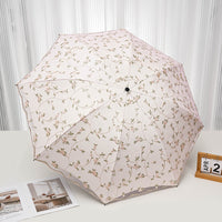 Double Lace Embroidered Sun Umbrella Women's Sun Protection UV Protection Princess Umbrella Vintage Sunshade Sunny Umbrella Folding Dual-purpose Umbrella