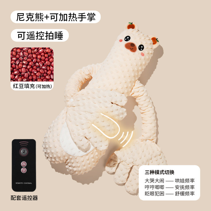 Baby soothing palm hugging sleep slapping coax baby artifact lying sleeping baby anti-startled hugging sleep pat butt soothing pillow