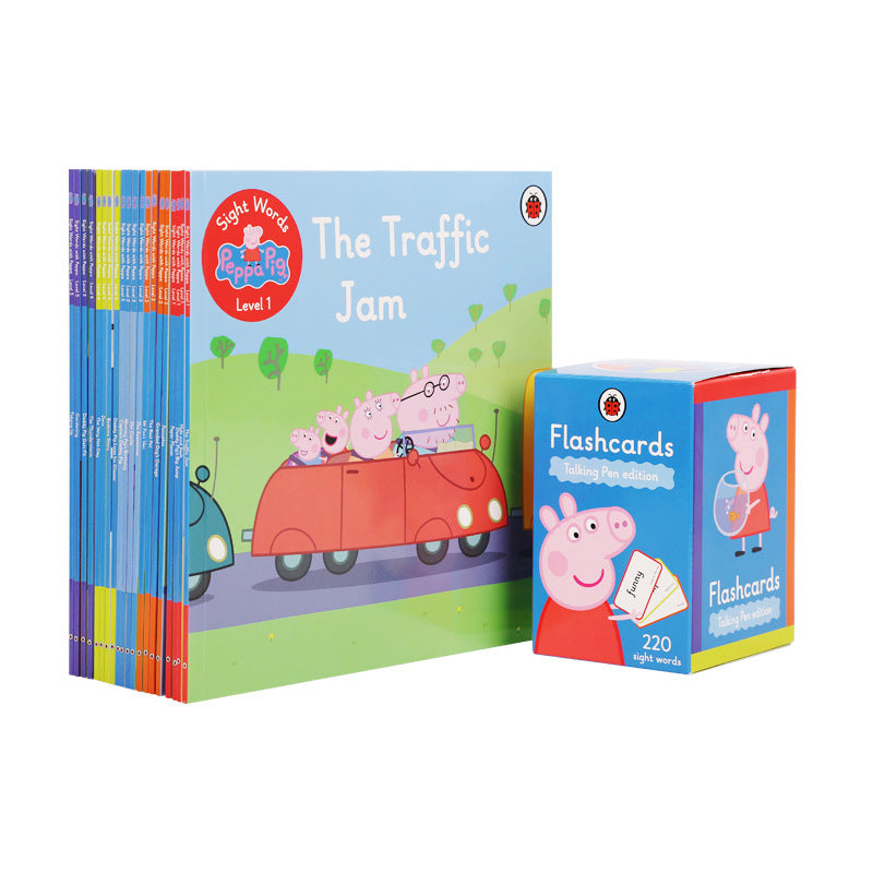 Sight Words with Peppa 20-Volume Set 1 Box Flash Cards Reading Version [Classic]