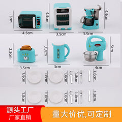 Children's play toys diy assembled manual mini simulation home appliance model doll house accessories factory customization