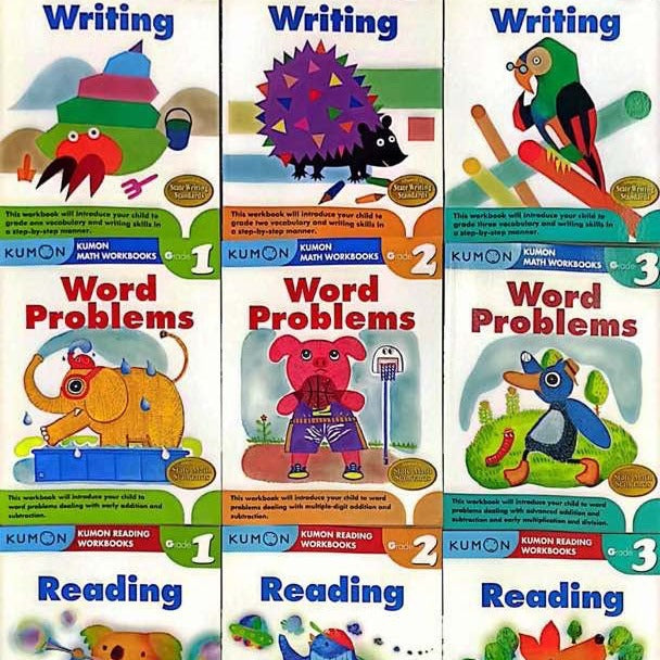 Kumon Writing/Reading/Word Official Document Writing and Reading Kumon-Style English Improvement Exercise Book