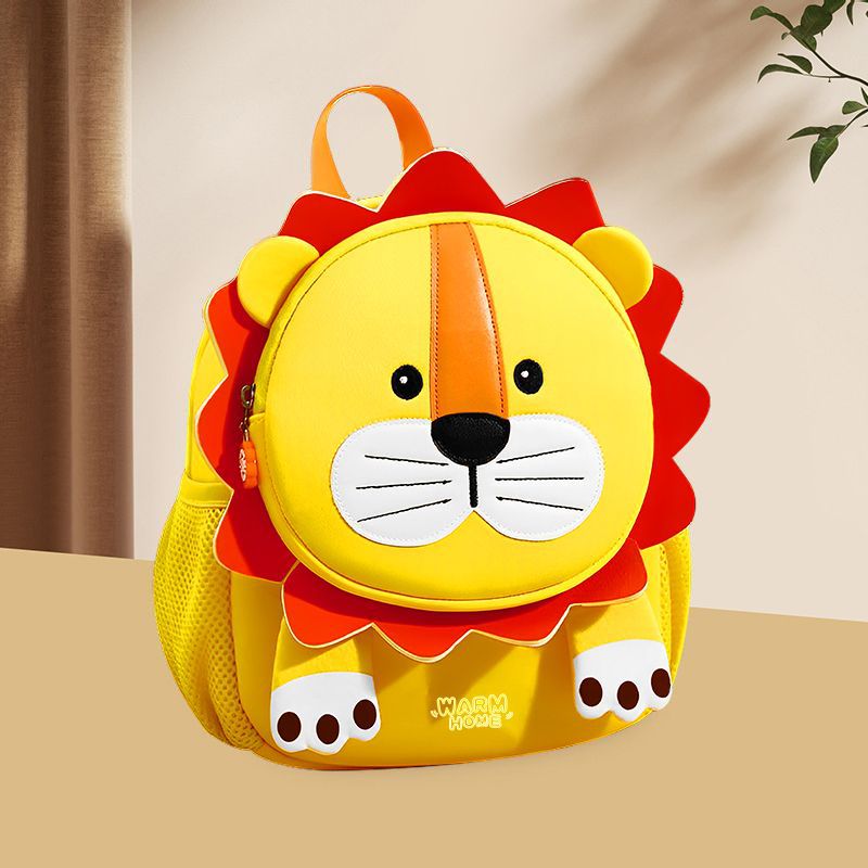 Ready-Made Kindergarten Schoolbags for Boys and Girls, Cartoon Backpacks, Anti-Lost Small Backpacks, Children's Bags Wholesale