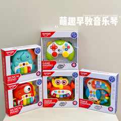 New TikTok Internet Popular Cross-border Electronic Organ Baby Early Education Multifunctional Fun Enlightenment Interactive Luminous Sound Toy