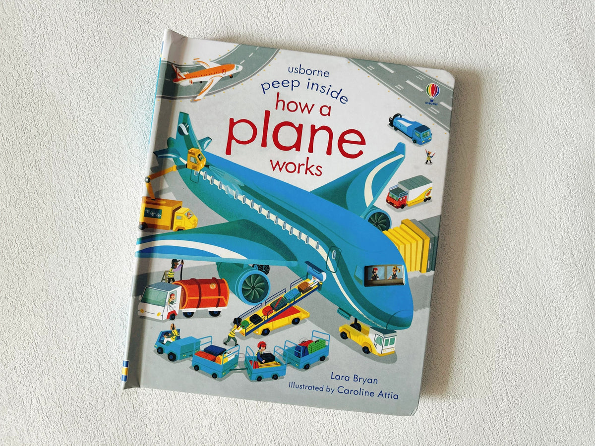 How aPlane Works: English-Language Learning Book for Kids—How an Airplane Works (Flip-Through Educational Book)