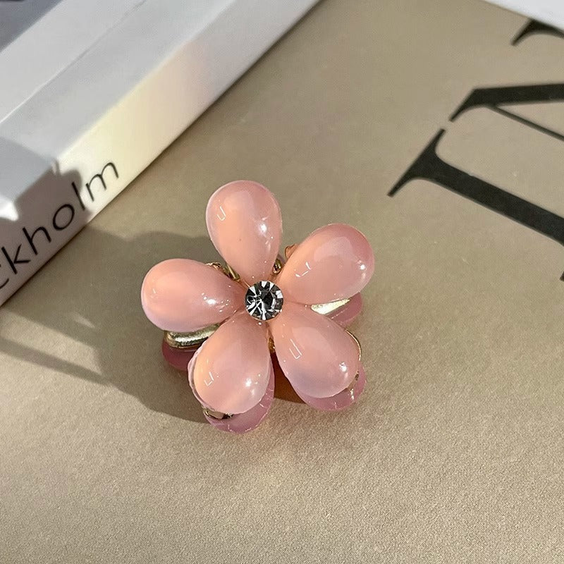 Pearl Small Hairpin Grabber Kidsren's Small Clip Headdress Bangs Artifact Top Clip Broken Hair Hairpin Female Forehead Side