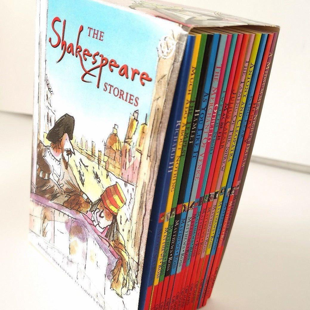 English Original The Shakespeare Children’s Stories (16-Book Set)