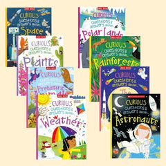 Genuine English Version: Curious Questions—A Series of 8 Books of Curious Q&A About Everything (Children’s Science Pop Knowledge Picture Books)