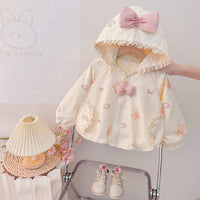 Children's Clothing Girls' Jacket 2026 New Spring and Autumn Stylish Children's Autumn Outfit for Young Children Fashionable Thin Hooded Windbreaker