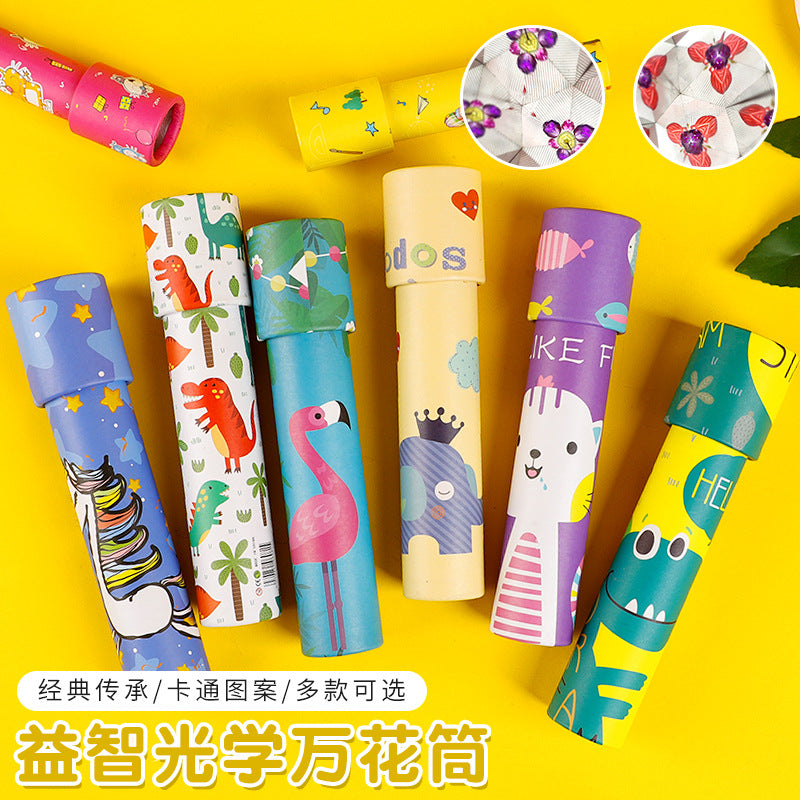 Children's Kaleidoscope Paper Kaleidoscope Kidsren's Toys Kindergarten Student Gifts Educational Handmade Creative Small…