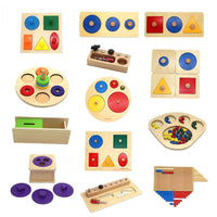 Maria Montessori AMI early education teaching aids International Kindergarten education toys wooden cross-border e-commerce exclusive