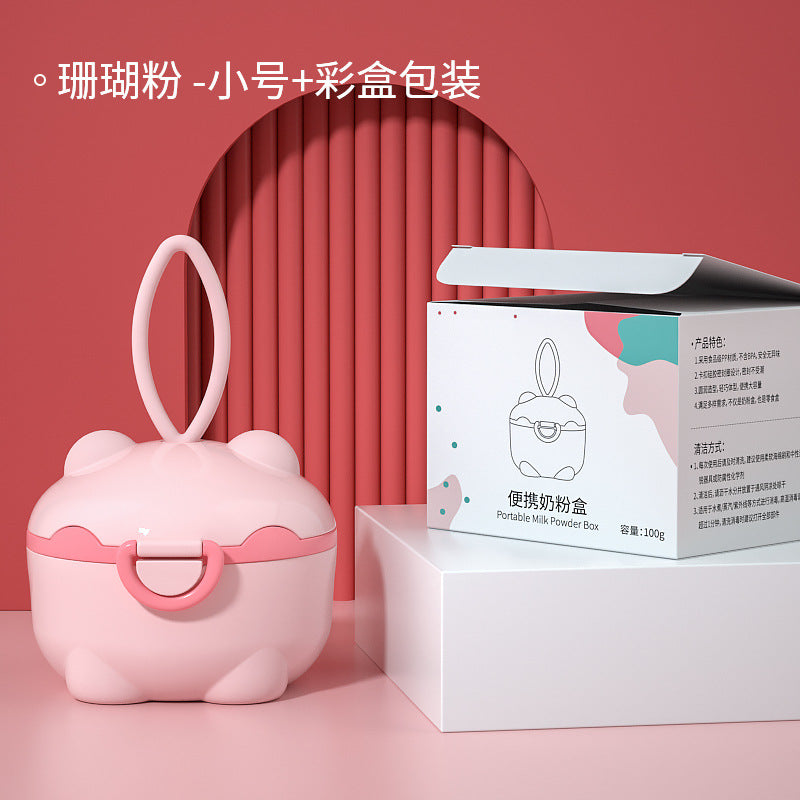Baby Milk Powder Box Portable Outgoing Sealed Moisture-proof Sub-packaging Box Storage Tank Supplementary Rice Noodle Boxed