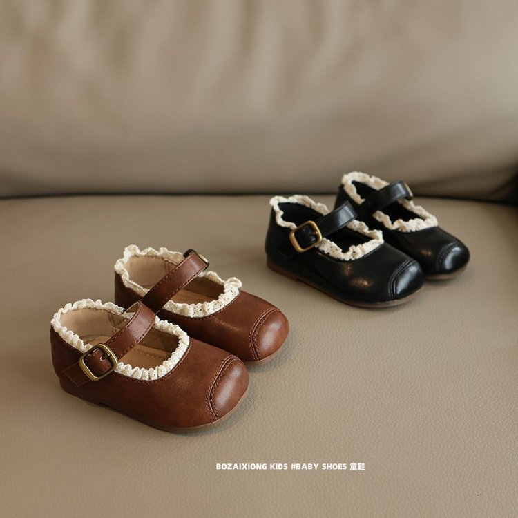 2026 Spring Newborn Girl Princess Shoes, Soft Sole Baby Crib Shoes, Korean Style Toddler Shoes, Versatile Mary Jane Flats