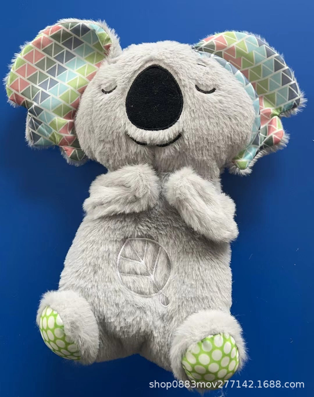 Cross-Border Breathing Koala Soothing Sleep Music Box Plush Toy Sleep Companion Doll Wholesale