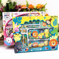 Children’s Day Stationery Gift Set, Kids’ School Supplies Set Gift Box for Primary School Students, Learning Supplies Bundle, Birthday Present Wholesale