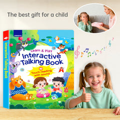 Amazon Kidsren's English Finger Reading Tk Cross-Border Popular Learning Educational E-Book Toy for 0-6 Years Old