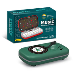 Cross-Border Playable Mini Electronic Keyboard Multi-Functional Handheld Pocket Piano Rhythm Game Console Music Toy Wholesale