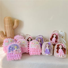 Mini Kids Backpack Cute Princess Coin Purse Accessory Bag 2023 New Travel Little-Chanel Style Backpack Wholesale