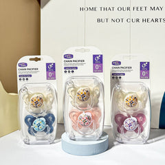New Baby Pacifier, Super Soft, Imitating Breast Milk, Food-Grade Silicone Teether, Baby Teething Toy, Foreign Trade Wholesale