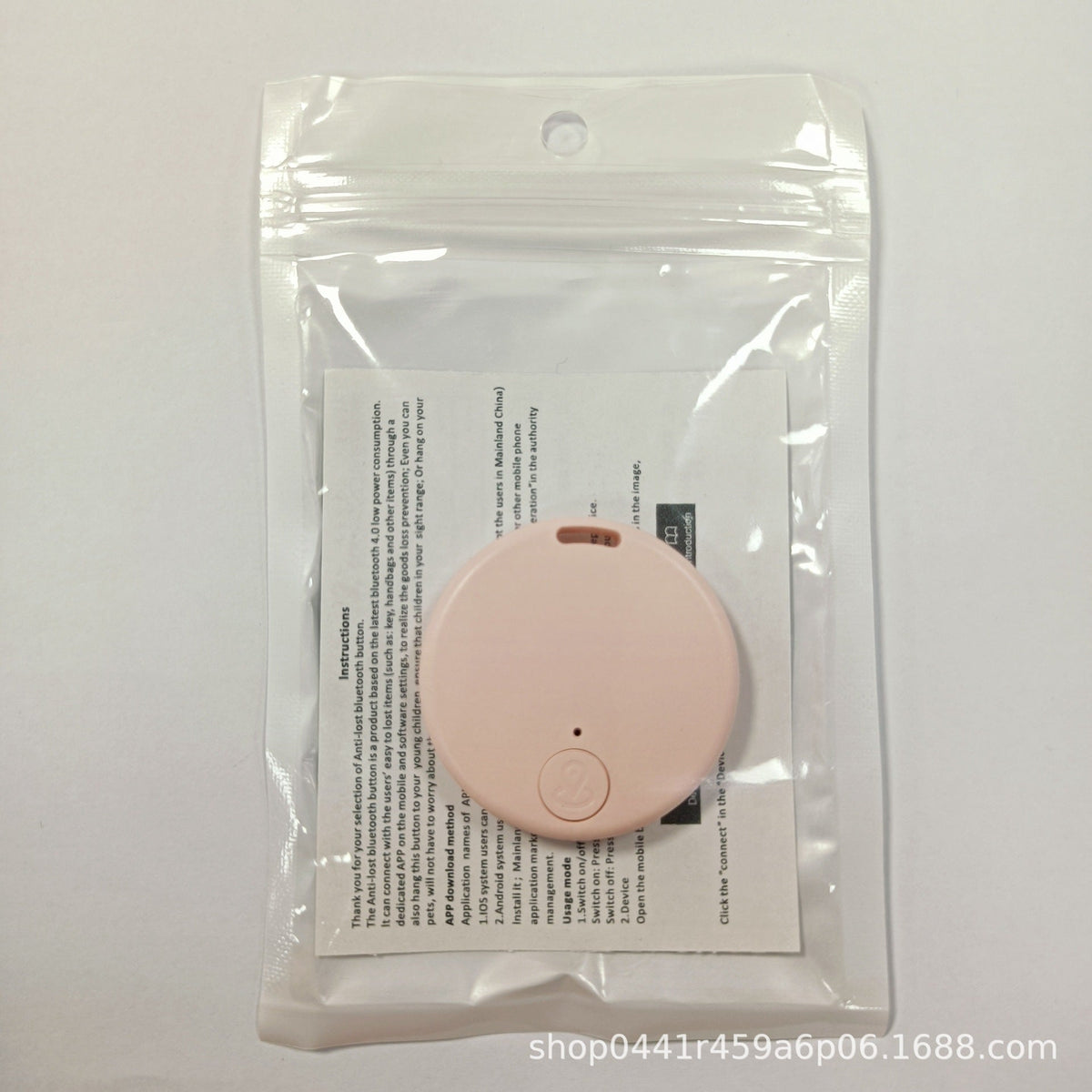 Foreign trade explosions Bluetooth round intelligent anti-lost device tracking locator two-way children's mobile phone keychain