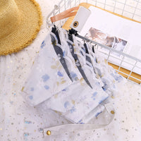Lace Sun Umbrella Double-Layer Anti-Uv Mesh Embroider Women's Vinyl Sunshade Rain or Shine 70% off Umbrella Korea