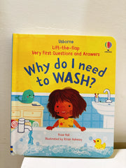 Why do I need to wash? (English children's picture book, popular science, early childhood education