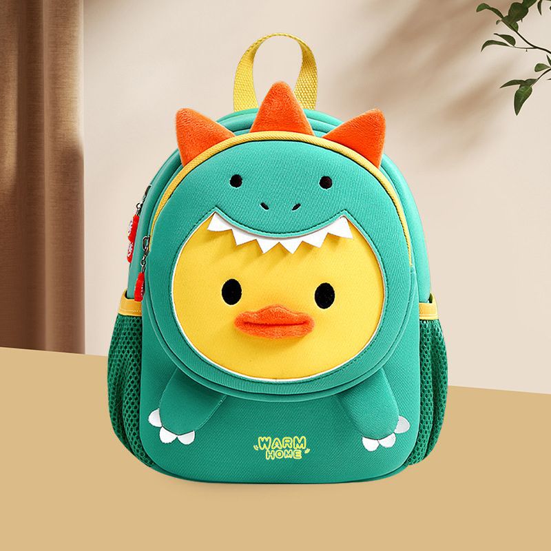 Ready-Made Kindergarten Schoolbags for Boys and Girls, Cartoon Backpacks, Anti-Lost Small Backpacks, Children's Bags Wholesale