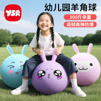 Large Thickeneded Horn Ball Sensory Training Bouncing Ball Jumping Ball Kidsren's Toys Kindergarten Sports Equipment for Girls