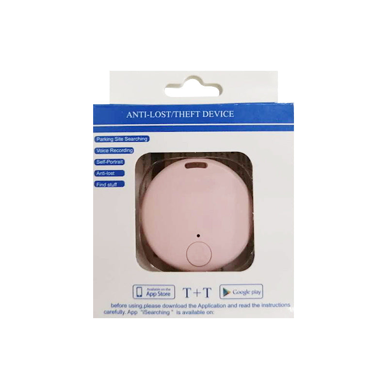 Foreign trade explosions Bluetooth round intelligent anti-lost device tracking locator two-way children's mobile phone keychain