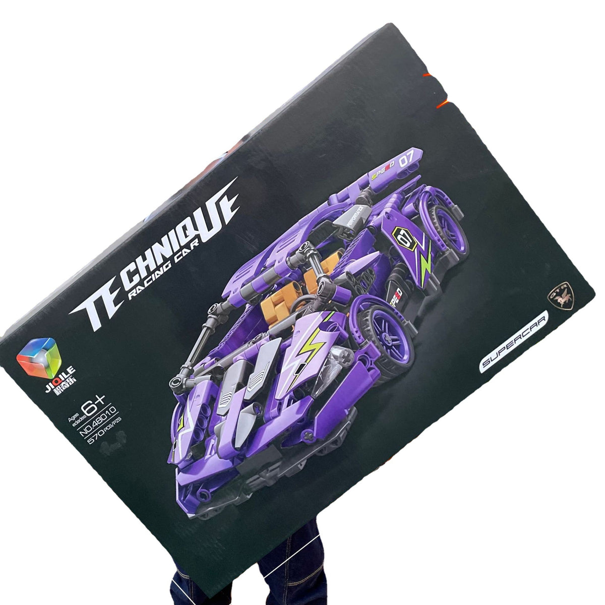 Educational Toys, Small Particle Building Blocks, Racing Car, High-Difficulty Assembly Building Block Toys, Large Gift Box…