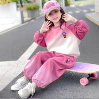 Girls' Outfit Autumn 2026 New Fashion Trendy Casual Two-Piece Set for Children